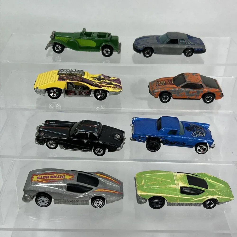 Vtg Hot Wheels 1970s Lot Ultra Hots Bullet Chevy Porsche 924 Stutz Blackhawk